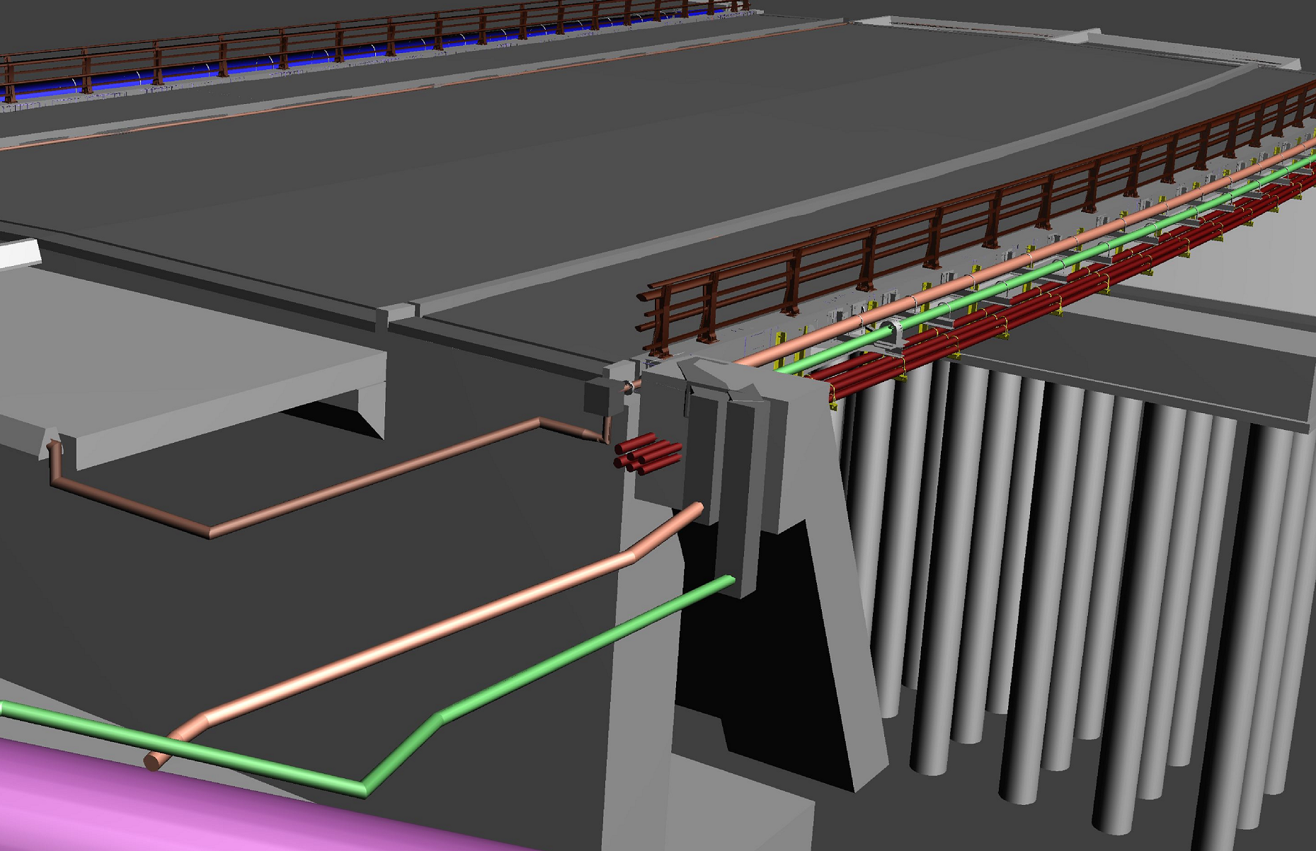中島大橋ガス管及び水道管添架並びに布設替工事実施設計業務